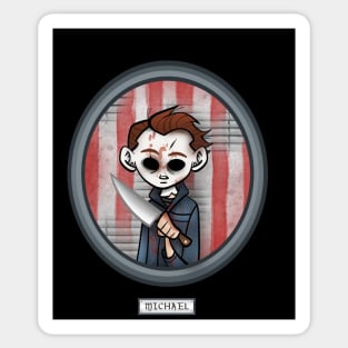 Michael Hallway Portrait Sticker